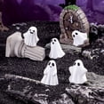 thumbnail image 7 of Mini Ghost Figurine, Resin Cute Ghost Statue, Small Halloween Ghost Decor for Tabletop, Micro Landscape, Shelf, Halloween Party Home Decoration, 7 of 7