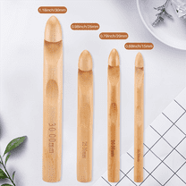New Arrivals Large Crochet Hooks 15mm 20mm 25mm 30mm Hook Set for Chunky Yarn