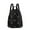Black, variant on MKF Collection Hayden Quilted Vegan Leather with Studs Womens Backpack by Mia K
