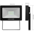 thumbnail image 4 of 20W Outdoor LED Floodlight, Set of 2 Outdoor LED Spotlight 1700LM Security Lighting IP66 Waterproof, 6500K Cold White Outdoor LED Lamp, Outdoor Light for Garden Courtyard Garage, 4 of 4