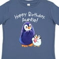 thumbnail image 4 of Inktastic Happy Birthday, Auntie Cute Penguins Boys or Girls Toddler T-Shirt, 4 of 5