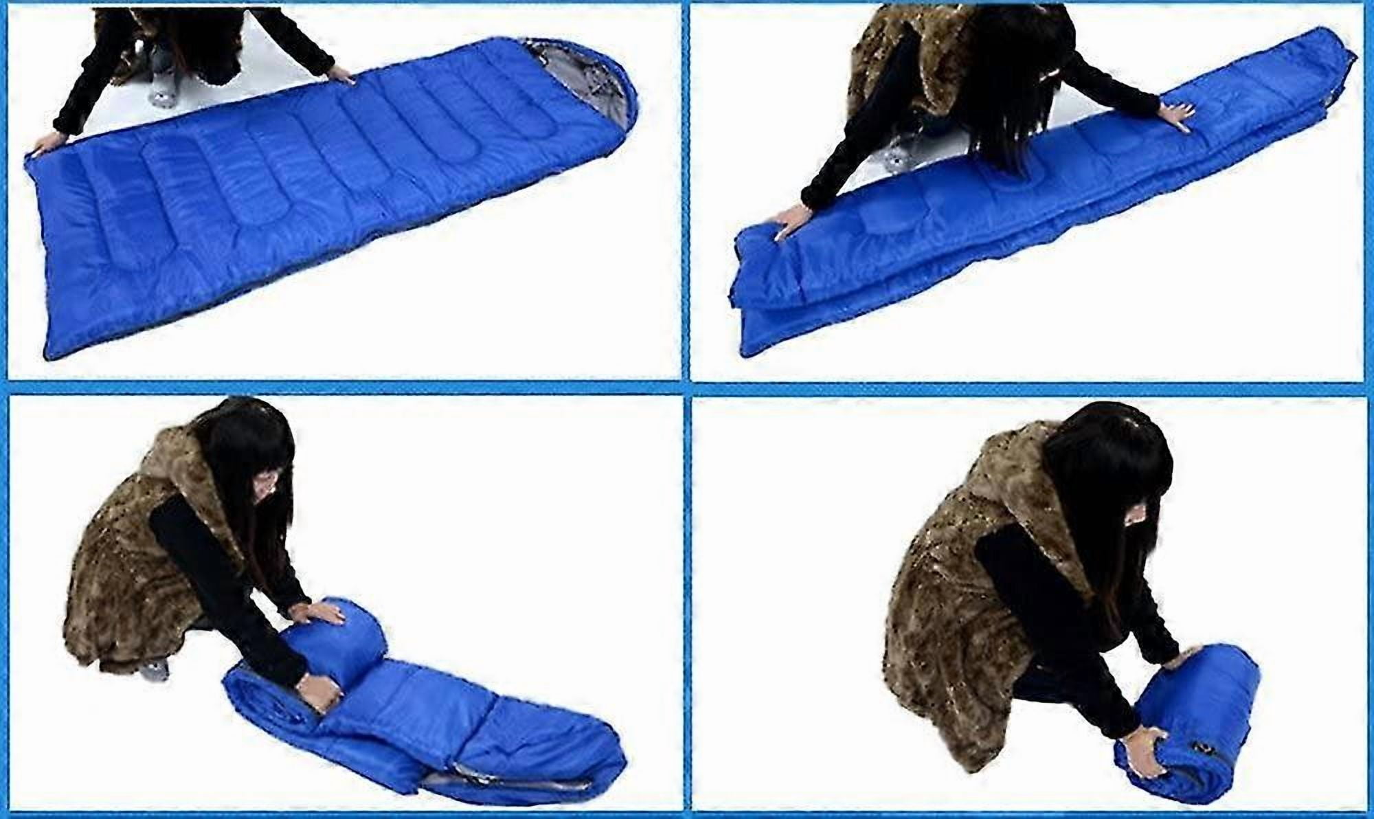 camping sleeping bag outdoor sleeping bag nap rest sleeping bag adult sleeping bag blue