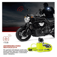 thumbnail image 4 of Alarma Motocicle  Bloosom Bloqueo Impermeable Freno Disco Candado Amarillo, 4 of 4