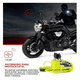 thumbnail image 4 of Alarma Motocicle  Bloosom Bloqueo Impermeable Freno Disco Candado Amarillo, 4 of 4