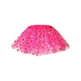 thumbnail image 2 of USSUMA Gifts Vibrant Rainbow Tulle Layered Petticoat Three-Layer Puffy Mini Skirt Elastic Waist Performance Costume For Dance Festivals Parades And Party Styling — Tutu Skirt, 2 of 5