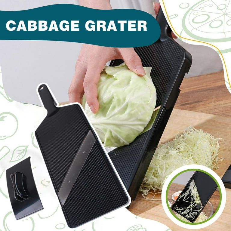 Cabbage Grater Japanese Salad Shavings Slicing Artifact Round Cabbage  Purple Cabbage Shredded Special Planer Cutter Gadgets - AliExpress