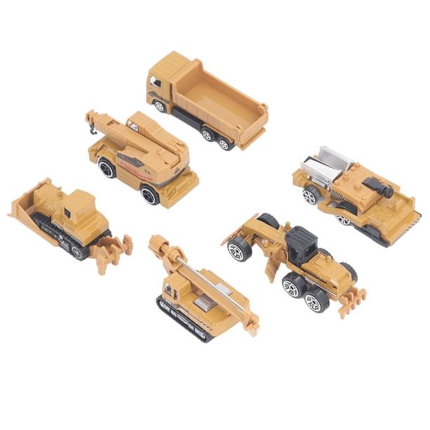 Juego De Juguetes Para Camiones De Construcción De aleación, Juguetes Para Camiones De Ingeniería, Diversión Sin Fin A Escala 1/64 Para Niños