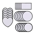 thumbnail image 1 of Rongfmy 1 Set Blank for Sublimation Printing /Sew on Clothing Patch B Set, 1 of 9