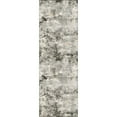 thumbnail image 2 of BERTHMEER 2'x6' Washable Modern Abstract Runner Rugs for Hallways Bathroom Bedroom Entryway Entrance Kitchen Non Slip Contemporary Distressed Indoor, Brown, 2 of 3