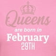 thumbnail image 3 of CafePress - Queens Are Born In February 29Th T Shirt - Women's Traditional Fit Dark T-Shirt, 3 of 4