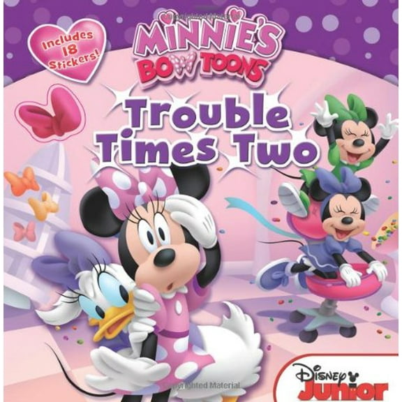 Pre-Owned Trouble Times Two (Disney Junior: Minnie's Bow Toons) Paperback