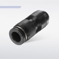 thumbnail image 3 of 5/16" x 5/32" Pneumatic Push to Connect Fittings Straight Union, Black, 3 of 7