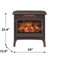 thumbnail image 4 of Duraflame Poêle de Foyer Électrique Infrarouge 3D avec Télécommande - Chauffage d'Appoint Intérieur Portable - DFI-5010 (Bronze), 4 of 10
