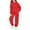 Red, variant on Gaexia Toddler Fall Outfits for Girls ,Girls Long Sleeve Hooded Jogger Casual Two Piece Outfit Soft Comfy Athletic Loungewear For Toddler Youth Kids Playwear