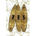 thumbnail image 2 of Aesthete 22x32 Gold Ornate Wood Framed with Double Matting Museum Art Print Titled - Yes Surf Gold, 2 of 4