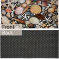 thumbnail image 5 of Seashells Entrance Door Mat,Seashells Weathered Wood Decor Doormat,Non-Slip Carpet Rugs with Felt Decorative for Home/Indoor/Outdoor 17" x 30", 5 of 6