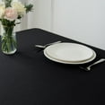 thumbnail image 2 of Faux Linen Textured Rectangle Tablecloth Water Resistant Wrinkle Free Spill-proof, Soft Table Cloth for Dining Room Decoration, Banquet Parties Event Holiday Dinner, 60 x 84 Inch Black, 2 of 5