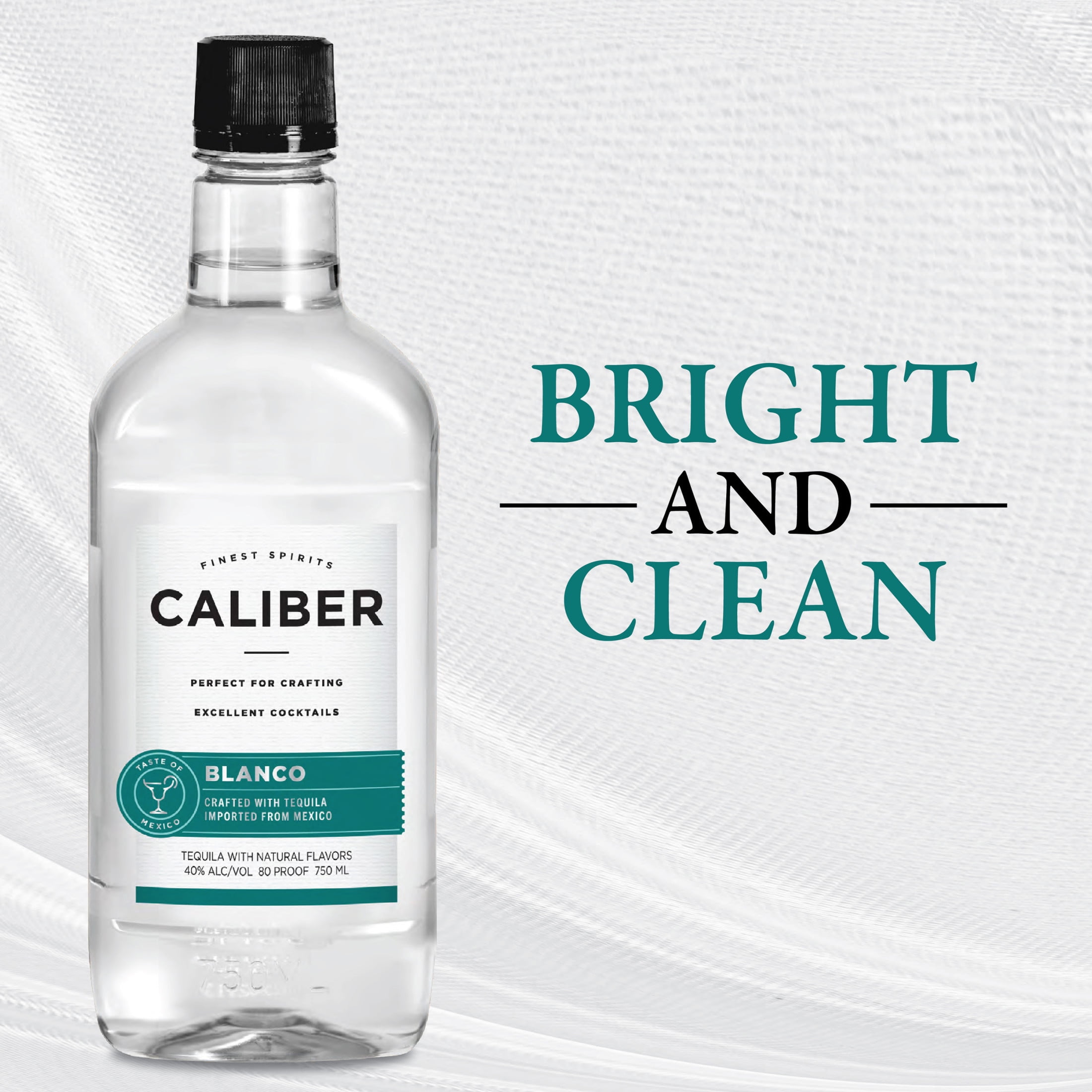 Caliber Silver Tequila, 750ml 80 Proof