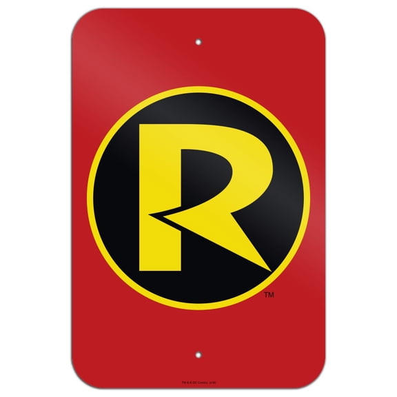 Batman Robin Logo Home Business Office Sign