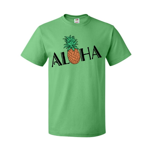 Inktastic Aloha- with Pineapple T-Shirt