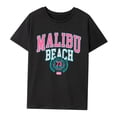 thumbnail image 2 of Camiseta para mujer con cuello redondo, ropa clásica suave, camisetas simples de verano para el trabajo M, 2 of 7