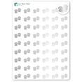 thumbnail image 2 of Foiled Pet Paw Planner Stickers / Pet Care / Dog Cat Vet / / Bullet Journaling / Bujo / Essential Productivity Stickers, 2 of 10