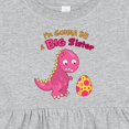 thumbnail image 4 of Inktastic Dinosaur Future Big Sister Girls Baby Dress, 4 of 5