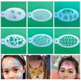 thumbnail image 2 of Painted Template Drawing Stencil Stencils For Makeup Template Suppliesj A4, 2 of 8