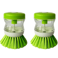 thumbnail image 1 of Cepillo para platos con dispensador de jabón para platos, ollas, cacerolas, fregadero de cocina, fregado para platos, cacerolas, limpieza del fregadero, 1 of 5