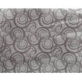 thumbnail image 4 of oneOone Georgette Viscose Dusty Gray Fabric Circles Geometric Craft Projects Decor Fabric Printed By The Yard 42 Inch Wide, 4 of 4