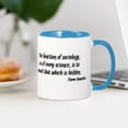 thumbnail image 3 of CafePress - Pierre Bourdieu Quote Sociology Mugs - 11 oz Ceramic Mug - Novelty Coffee Tea Cup, 3 of 4