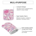 thumbnail image 6 of Hello Kitty Oven Mitts And Pot Holders Set 4 Pcs, Heat Resistant Oven Mitt Set with Potholders, Hot Pads And Oven Mitts Sets Oven Glove for Kitchen, Baking, Cooking, Grilling, 6 of 7