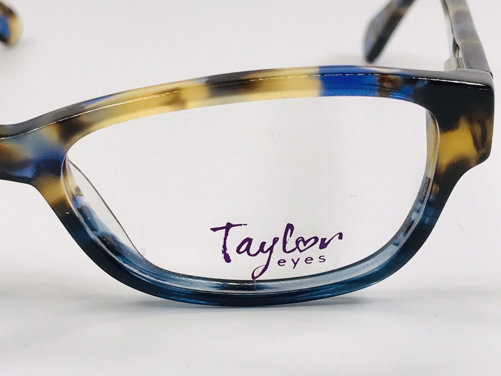 NEW Taylor Eyes Blue & Demi JANIE Eyeglasses 50mm with Case 