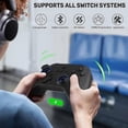 thumbnail image 4 of Z03 Hall Crank Double Cut Trigger Keys Somatic for SWITCH Android IOS PC 400mAh Portable Gamepad,Black, 4 of 4