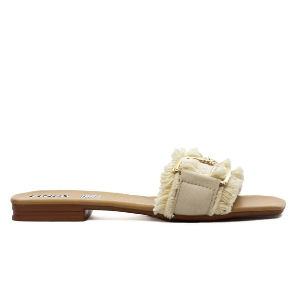 Sandalias para Mujer Lincy 089 beige 23.5