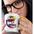 thumbnail image 2 of 3drose, I Believe in Librarians Cute Believer Design, 11oz Two-tone Yellow Mug, 2 of 6