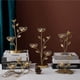 thumbnail image 2 of Naiovety Candelero moderno de hierro forjado, candelabro perfumado con pájaro dorado, decoración de de comedor romántica para boda, Decoración del hogar No. 4, 2 of 2