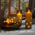 thumbnail image 4 of Velas LED sin llama kakoya con temporizador, 9 unidades, color gris, 4 of 6