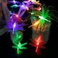 thumbnail image 6 of LOENDE Christmas Lights, Dragonfly Solar String Lights, 30 LED 21ft 8 Modes Outdoor Waterproof Fairy Lights for Christmas Garden Wedding Party Decor, 6 of 6