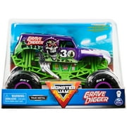 Monster Jam, Official Grave Digger Monster Truck, Die-Cast Vehicle, 1:24 Scale