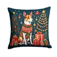 thumbnail image 3 of White Toy Poodle Christmas Fabric Decorative Pillow 14 in x 14 in, 3 of 43