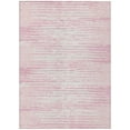 thumbnail image 2 of Addison Rugs Chantille Indoor/Outdoor Transitional Stripes Pink Washable Rectangle Rug, 8' x 10', 2 of 6