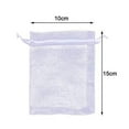 thumbnail image 4 of 100pcs Sheer Drawstring Jewelry Pouches Gift Bag, 4 of 5