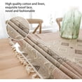 thumbnail image 3 of Rectangular Table Cloth Resistant Anti Stain Washable Kitchen Table Decoration C, 3 of 5