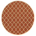 thumbnail image 1 of Oriental Weavers Riviera 7'10" Tapis Tissé Machine Ronde en Orange, 1 of 1