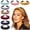 8 Pack Plastic Hair Hoop B, variant on 8 Pack Knotted Headbands for Women Wide Turban Headband Yoga Exercise Ribbing Hair Hoop Hair Bands Accessories