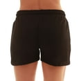 thumbnail image 3 of Just Love Loop Terry Tie Dye Shorts for Women 6923-10642-3X (Black, Small), 3 of 3