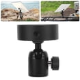 thumbnail image 1 of Aluminum Alloy Tripod Adapter for Mini Ball Head Adapter, Satellite Mount with 1/4in-20 and 3/8in-16 Threads Compatibility, 1 of 7