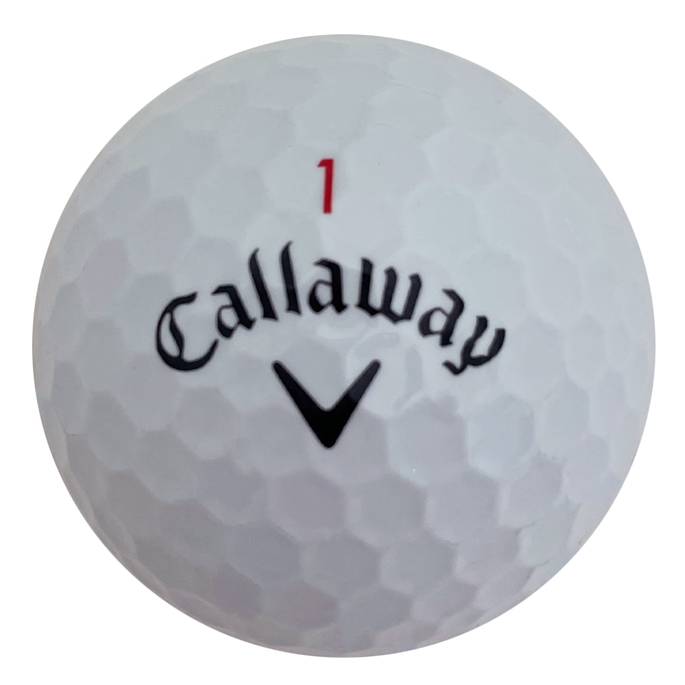 Pre-Owned 36 Callaway Chrome Soft 5A Pristine Used Used Recycled Golf Balls, White, by Mulligan Golf Balls