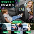 thumbnail image 4 of Todays Kids 2 Pack Kick Mats Back Seat Protector - Backseat Car Organizer for Kids, Car Storage Organizer, Back Seat Cars Organizers, Cars Organizers Backs Seats, Travel Accessories, 3 Pockets, 4 of 8